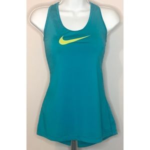 NIKE PRO BLUE MEDIUM TANK TOP